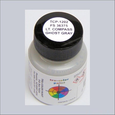 Tru-Color Paint FS Light Compass Gray Paint - 1 oz TCP1202